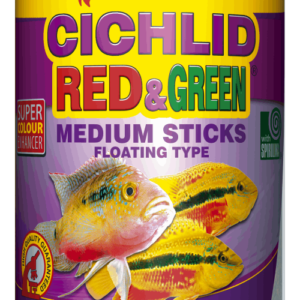 CICHLID RED&GREEN MEDIUM STICKS