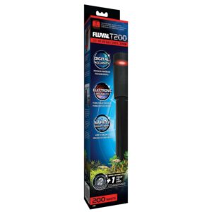 T200 Fully Electronic Aquarium Heater, 200W, up to 65 US Gal / 200 L