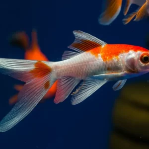 Shubunkin Goldfish Long Fin